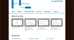 Desktop Screenshot of dwellingrenovations.com